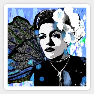 Billie Holiday Sticker